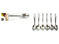 Sztućce łyżka duża do zupy gładka 20 cm - kpl 6 szt