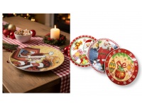 Talerz ceramiczny ŚWIĄTECZNY 27x2,5 cm MIX WZORÓW