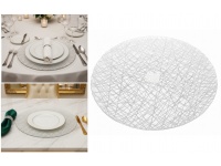 Talerz szklany kratka 33 cm