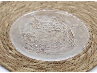 Talerz szklany TULIPANY 20 cm