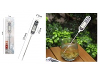 Termometr kuchenny z sondą do mierzenia temperatury dań i wypieków 24,5x2,5 cm