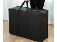 Torba do przechowywania z włókniny CZARNA 78x55x25 cm