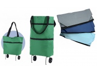 Torba na kółkach, wózek na zakupy składany 50x35 cm MIX KOLOR