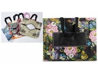 Torba na zakupy TWORZYWO mix wzorów 46x35x11 cm - 1 szt