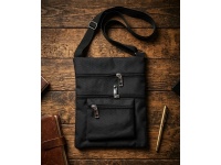 Torebka, listonoszka przez ramię 21x17 cm CZARNA