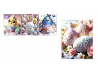 Torebka prezentowa wielkanocna 32x26x10 cm mix wzorów