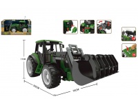 Traktor (światło, dźwięk) w kartonie 44x21x19 cm