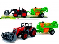 Traktor z maszyną rolniczą 63x16x15 cm