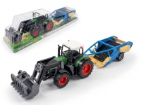 Traktor z maszyną rolniczą, kopaczka opakowanie 64x16x14 cm