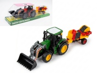 Traktor z maszyną rolniczą, kopaczka opakowanie 47x12,5x11 cm