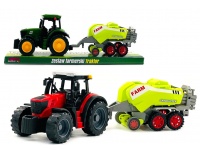 Traktor z maszyną rolniczą, prasa opakowanie 40x12x10,5 cm