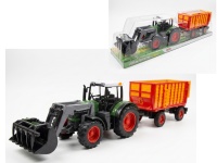 Traktor z przyczepą opakowanie 63x16x14 cm