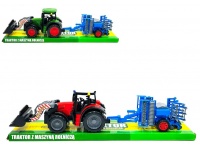 Traktor z turem oraz maszyną rolniczą, opakowanie 47x13,5x11 cm