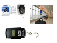 Waga bagażowa, podróżna elektroniczna z bateriami 12x5,5 cm