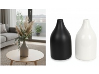 Wazon ceramiczny gładki 20x11 cm MIX KOLOR