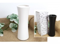 Wazon ceramiczny GŁADKI 23x8 cm MIX KOLOR