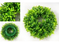 Wianek BUKSZPAN zielony dekoracyjny 30 cm