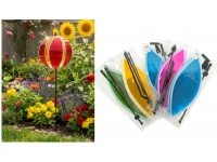 Wiatrak ogrodowy dekoracyjny PIŁKA, BALON holograficzny 89x29 cm - 1 szt mix kolor