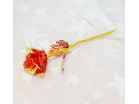 WIECZNA RÓŻA plastikowa 18x6,5 cm CZERWONA