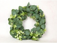 Wieniec wianek dekoracyjny z EUKALIPTUSEM 40 cm