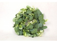 Wieniec wianek dekoracyjny z EUKALIPTUSEM średnica 33 cm