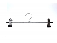 Wieszak do spodni drut klamerka, klips 29 cm