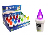 Wkład LED MEMOR z bateriami w displayu, wodoodporny 10,5x4,3 cm MIX 8 KOLORÓW - 45 dni - 1 szt