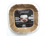 Wkład papier do frytkownicy air fryer KWADRATOWY 16x4,5 cm (kpl 50 szt)