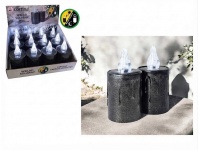 Wkład SOLARNY LED 11,5x5,5 cm GRAFITOWY - biały - 1 szt