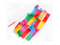 Wstążka artystyczna KOLOROWA do tańca do ćwiczeń 4m