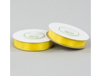 Wstążka organza ŻÓŁTA 12mm x 22,75 m - 1 szt