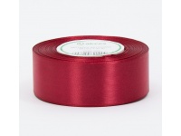 Wstążka satyna CZERWONE WINO 38 mm x 32m