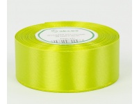 Wstążka satynowa ZIELONE jabłko 38 mm x 32m
