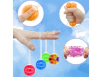 Zabawka antystresowa, gniotek WINOGRONO JO-JO 10x3 cm MIX KOLOR