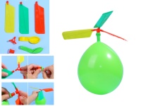 Zabawka balon HELIKOPTER w folii 22x7,5 cm - mix kolor