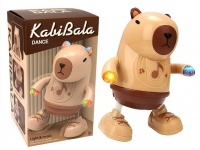 Zabawka interaktywna KAPIBARA tańcząca i śpiewająca z światłem 20 cm