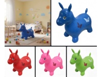 Zabawka SKOCZEK gumowa KONIK 55x48x25 cm MIX KOLOR