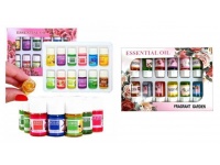 Zapach zestaw 12 szt olejków eterycznych 3 ml do nawilżaczy aromaterapia opakowanie 13,5x9x1,5 cm