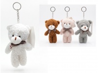 Zawieszka, brelok MIŚ pluszowy 13 cm MIX KOLOR