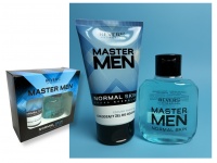 Zestaw kosmetyczny MASTER MEN Normal Skin - żel do golenia 150ml + woda po goleniu 120 ml