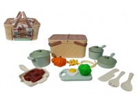 Zestaw kuchenny kosz piknikowy 23x16x11 cm