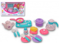 Zestaw kuchenny plastikowy 15 el. w kartonie 38x23x15 cm