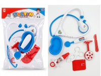 Zestaw LEKARZ 27x19 cm NIEBIESKI 8 el. w folii 