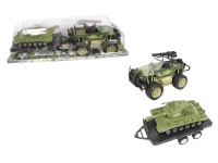 Zestaw militarny 3 el. w kartonie 64x21x18 cm