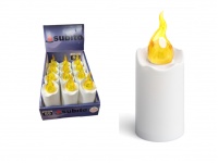 Znicz, wkład diodowy elektryczny świetlik SUBITO S9 - ŻÓŁTY