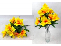 ŻONKIL Bukiet wys. 40 cm 12 łodyg (12 kwiatów 10,5 cm) ŻÓŁTY